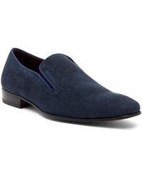mezlan micro studded loafer