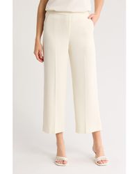 Theory - Relaxed Straight Crop Pull-On Pants - Lyst