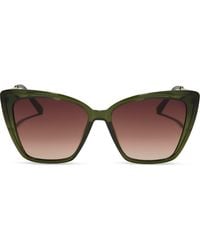 DIFF - Heidi 56Mm Cat Eye Sunglasses - Lyst