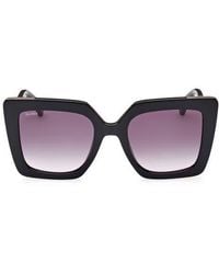 Max Mara - Square Sunglasses - Lyst