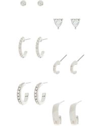 Melrose and Market - Set Of 6 Assorted Stud & Hoop Earrings - Lyst