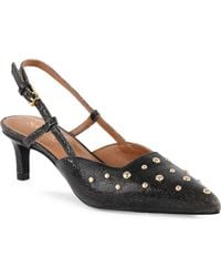Seychelles - Crawford Slingback Pointed Toe Kitten Heel Pump - Lyst