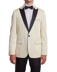Paisley & Gray - Grosvenor Slim Fit Peak Lapel Tuxedo Jacket - Lyst