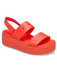Crocs™ - Brooklyn 4U Water Resistant Wedge Slingback Sandal - Lyst