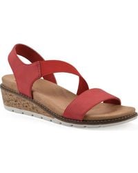 White Mountain - Tinnley Wedge Sandal - Lyst