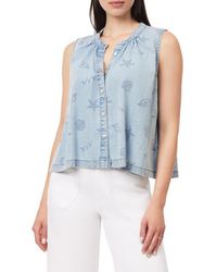 Kensie - Easy Button Down Tank - Lyst