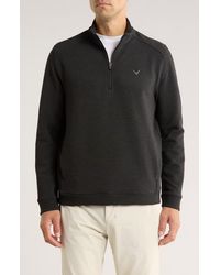 Callaway Apparel - Ottoman Quarter Zip Sweatshirt - Lyst