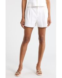 A.L.C. - Charles Linen Blend Shorts - Lyst