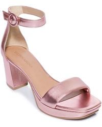 Bernardo - Carla Square Toed Ankle Strap Sandal - Lyst