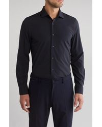 Perry Ellis - Performance Tech Solid Shirt - Lyst