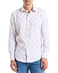 Robert Graham - Lurken Cotton Button-Up Shirt - Lyst