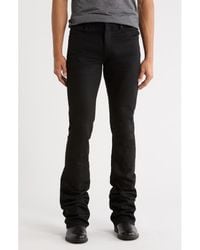 Purple Brand - Super Stack Coated Flare Jeans - Lyst