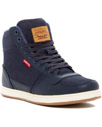 Levi's High-top sneakers for Men - Up to 42% off at Lyst.com