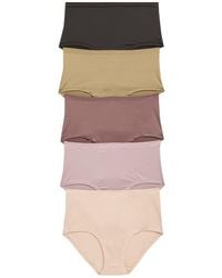 Nordstrom Rack - Ultimate Stretch 5-Pack Briefs Assorted 5-Pack Breathable Hipster Briefs - Lyst
