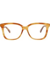 Chloé - 52Mm Rectangular Optical Glasses - Lyst