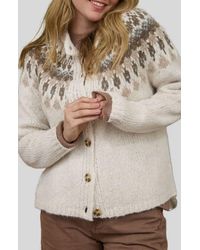 Blu Pepper - Pattern Cardigan - Lyst