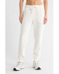 90 Degrees - Silicon Fleece Joggers - Lyst