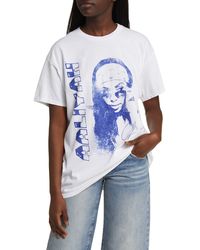 Merch Traffic - Aaliyah Sunglasses Graphic T-shirt - Lyst
