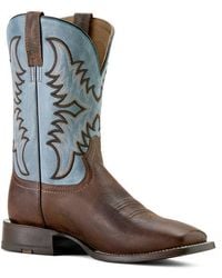 Ariat - Cattle Creek Square Toe Western Boot - Lyst