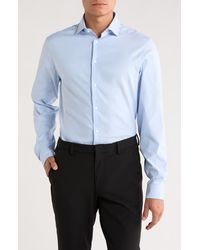 Calvin Klein - All Season Slim Fit Stretch Dress Shirt - Lyst
