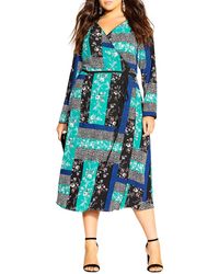 city chic bright lights dress