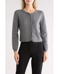 Rag & Bone - Dee Cotton Blend Crop Cardigan - Lyst
