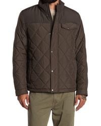 Cole Haan - Quilted Faux Shearling-Lined Jacket - Lyst