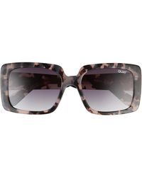 Quay - X Paris Total Vibe 54mm Square Sunglasses - Lyst