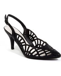 Lady Couture - Rhinestone Slingback Pump - Lyst