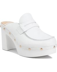 Rag & Co - Lycra Stud Platform Mule - Lyst