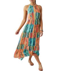 O'neill Sportswear - Jennifer Floral Print Sleeveless Dress - Lyst