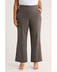 Max Studio - Double Knit Wide Leg Pants - Lyst