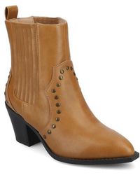Journee Collection - Braylee Western Chelsea Boot - Lyst