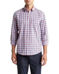 Brooks Brothers - Sport Fit Plaid Long Sleeve Yarn Dye Cotton Button-down Shirt - Lyst
