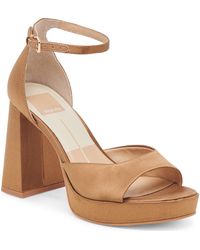 Dolce Vita - Pandro Ankle Strap Platform Sandal - Lyst