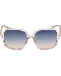 Kenneth Cole - 56mm Gradient Square Sunglasses - Lyst