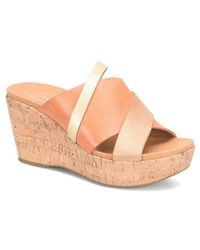 Kork-Ease - Addie Platform Wedge Slide Sandal - Lyst