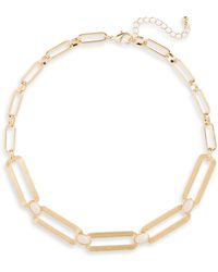 Nordstrom - Mixed Paper Clip Chain Necklace - Lyst