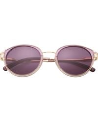 Ted Baker - 50Mm Gradient Round Sunglasses - Lyst