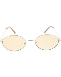 BCBGeneration - 58Mm Slim Metal Oval Sunglasses - Lyst
