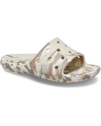 Crocs™ - Classic Marbled Slide Sandal - Lyst