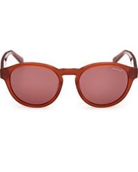 GANT - Round Sunglasses - Lyst