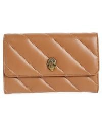 Kurt Geiger - Quilted Leather Wallet on Chain - Lyst