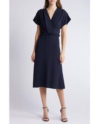 BOSS - Debasa Twist Front Dress - Lyst