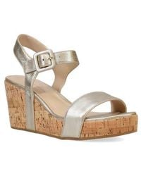 Pelle Moda - Wiltz Ankle Strap Platform Wedge Sandal - Lyst