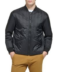 Dockers - Nylon Quilted Bomber Jacket - Lyst