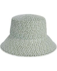 Treasure & Bond - Textured Straw Bucket Hat - Lyst
