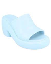 Ferragamo - Platform Slide Sandal - Lyst