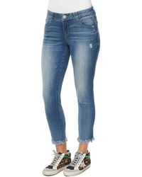democracy distressed jeans