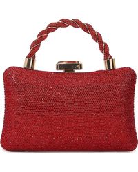 BERNESS - Rhinestone Clutch - Lyst